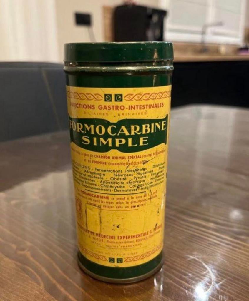 Ancienne boîte métallique, Ophalen of Verzenden, Zo goed als nieuw