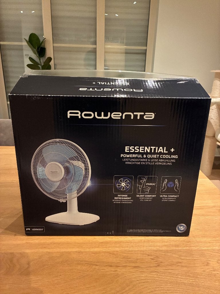 Ventilator Rowenta VU2330F2, Electroménager, Ventilateurs, Neuf, Ventilateur de table, Enlèvement