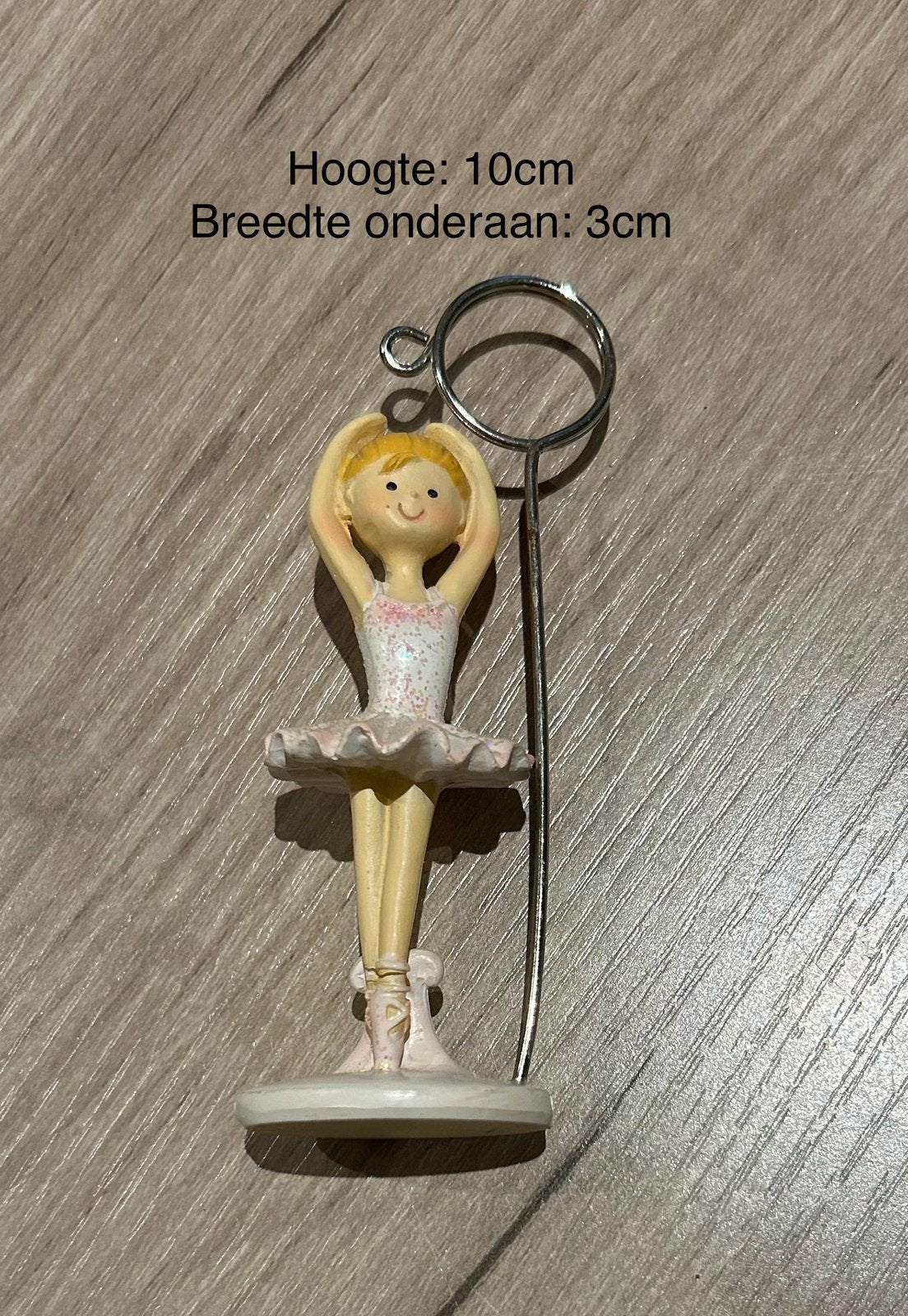 Kaartenhouder ballerina, Ophalen of Verzenden, Zo goed als nieuw, Mens