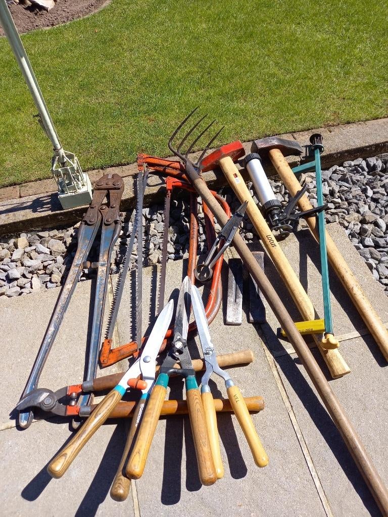 Allerlei tuingereedschap, Tuin en Terras, Ophalen