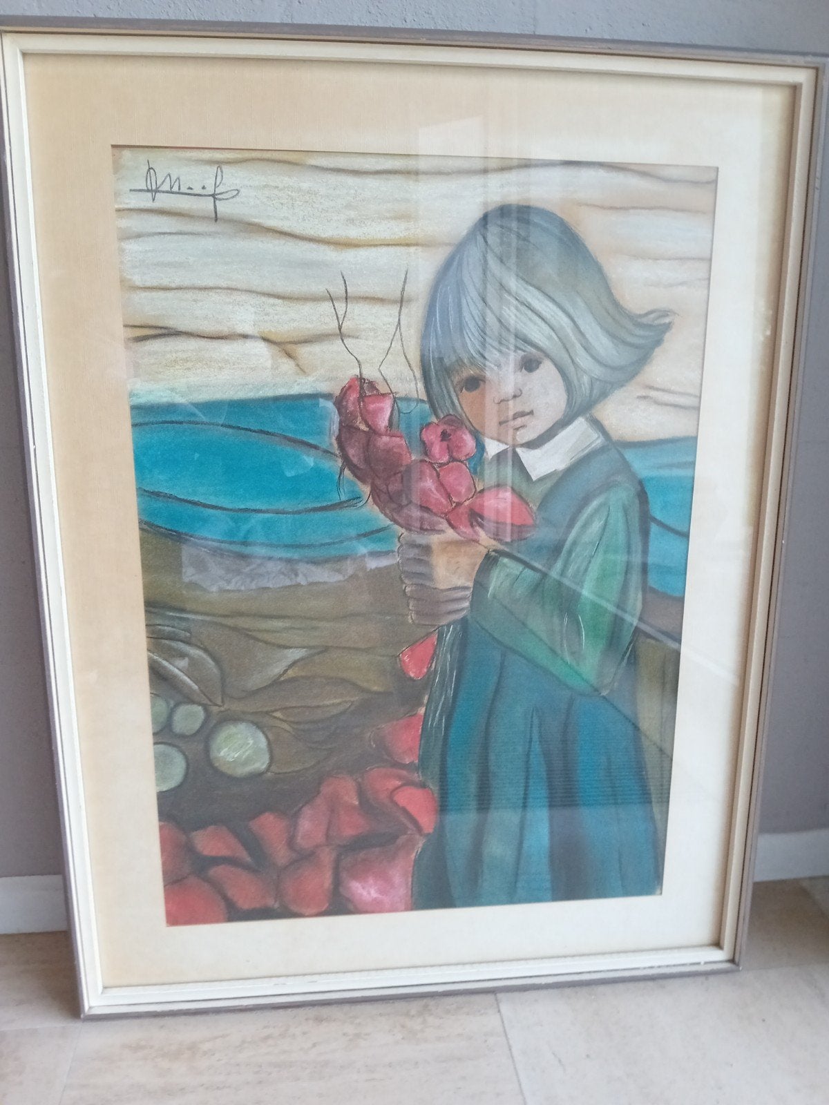 grote kader met (tekening), Enlèvement
