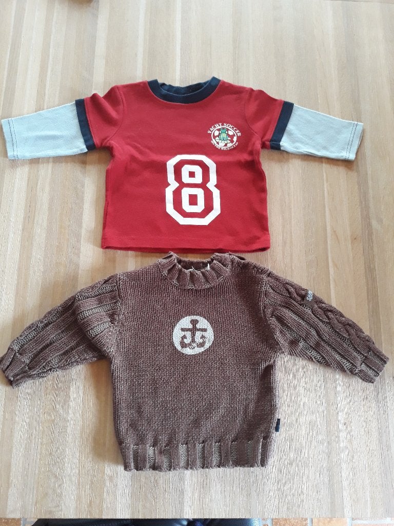 pulls T80 /12 mois, Enfants & Bébés, Vêtements de bébé | Taille 80, Enlèvement ou Envoi, Comme neuf, Garçon, Pull ou Veste