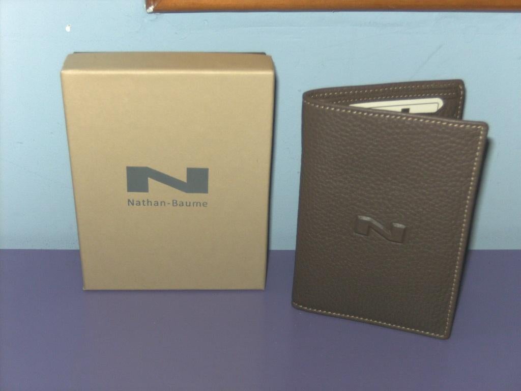 Portefeuille van nathan baume., Bijoux, Sacs & Beauté, Porte-monnaie & Portefeuilles, Enlèvement ou Envoi, Neuf, Autres marques