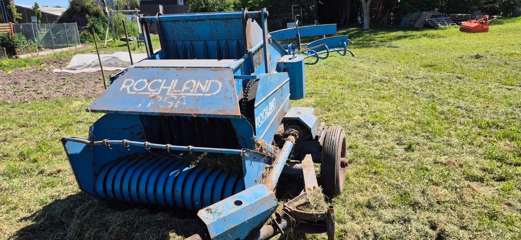 Balenpers / hooipers rochland R80.2, Ophalen, Gebruikt