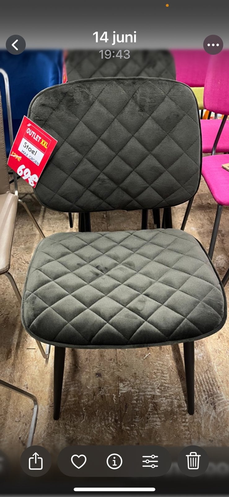 4 nieuwe eetkamer stoelen, Huis en Inrichting, Ophalen, Nieuw