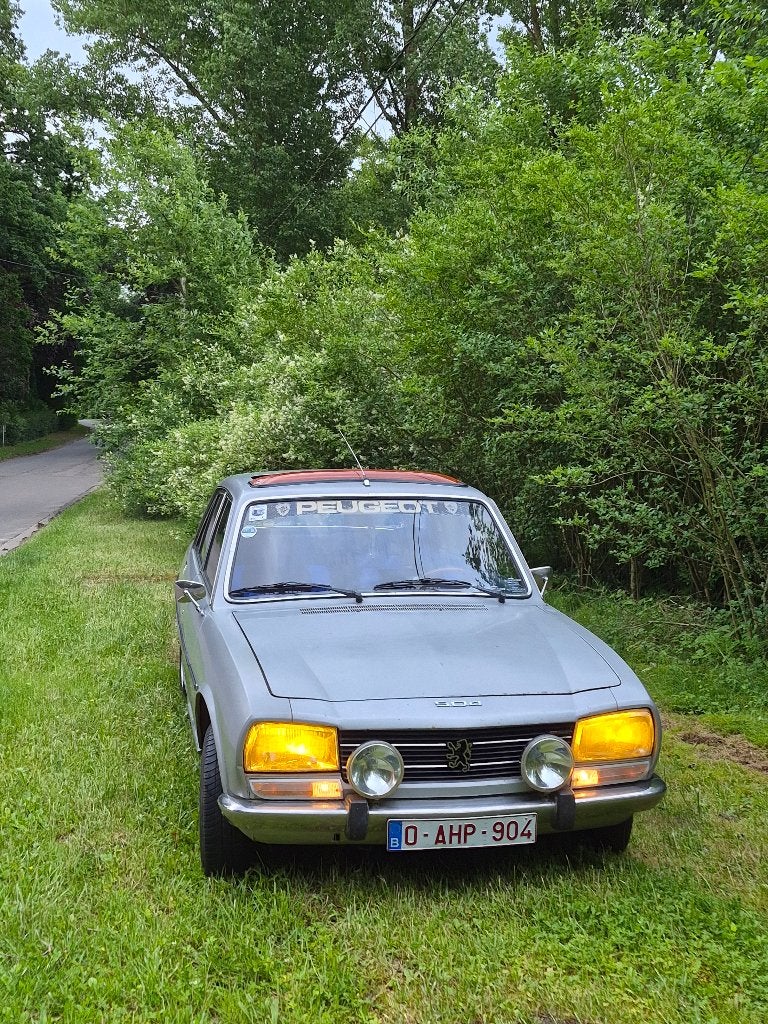 peugeot 504 GLD, Argent ou Gris, Achat, 4 portes, Boîte manuelle