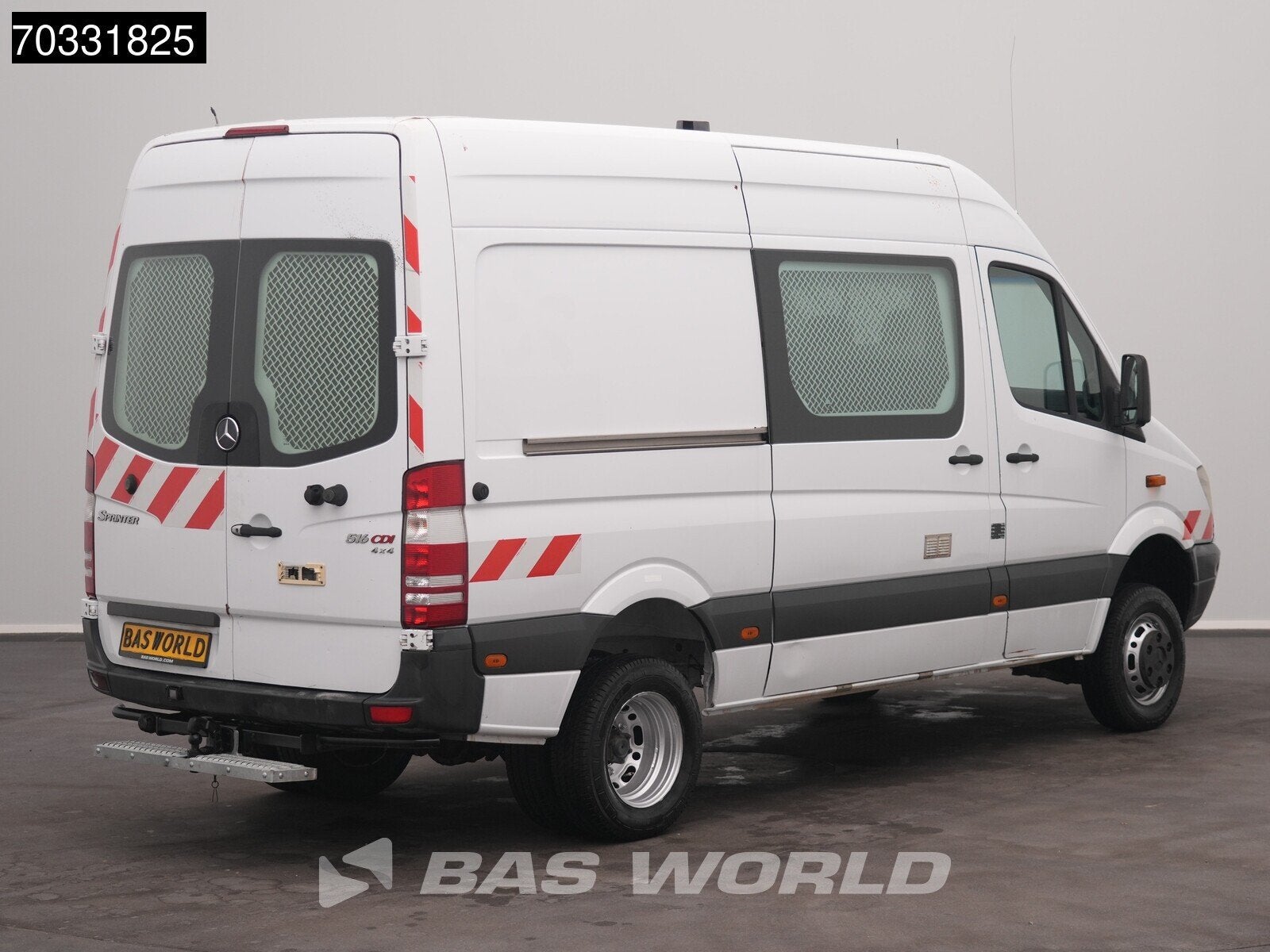 Mercedes Sprinter 516 CDI 4x4 L2H2 Camera Airco Cruise Trekh, Auto's, Euro 5, Stof, Gebruikt, 4 cilinders