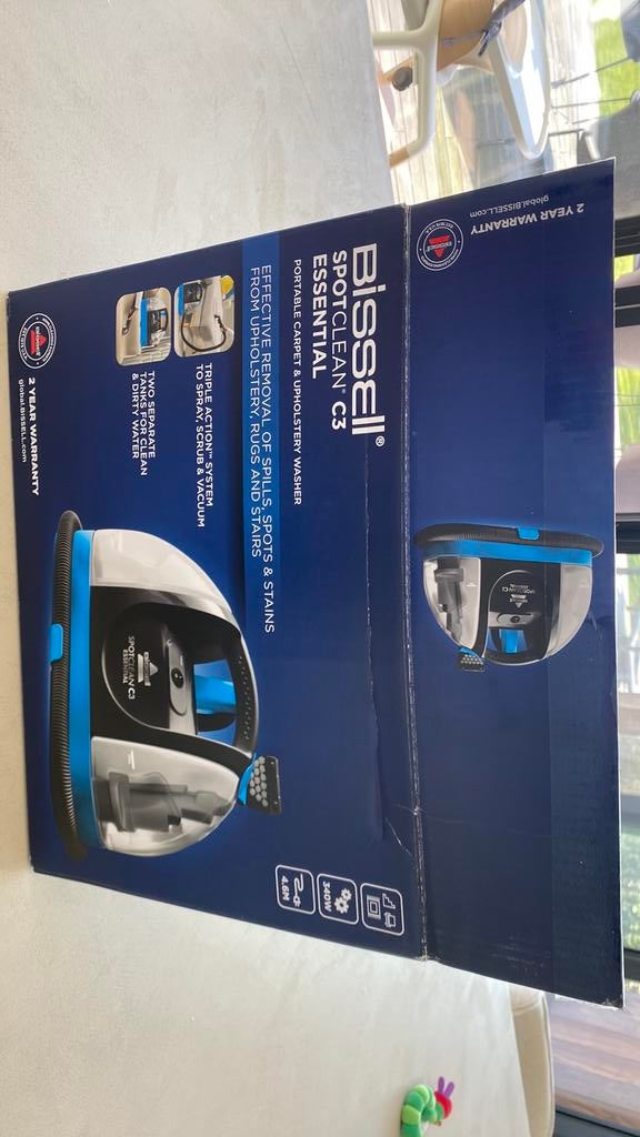 Tapijtreiniger Bissell spotclean c3 nieuw, Huis en Inrichting, Ophalen, Overige typen