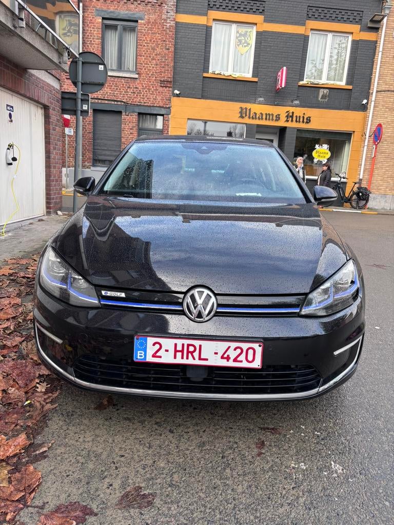 Volkswagen E Golf, Auto's, Zwart, Elektrisch, 5 zetels, 5 deurs