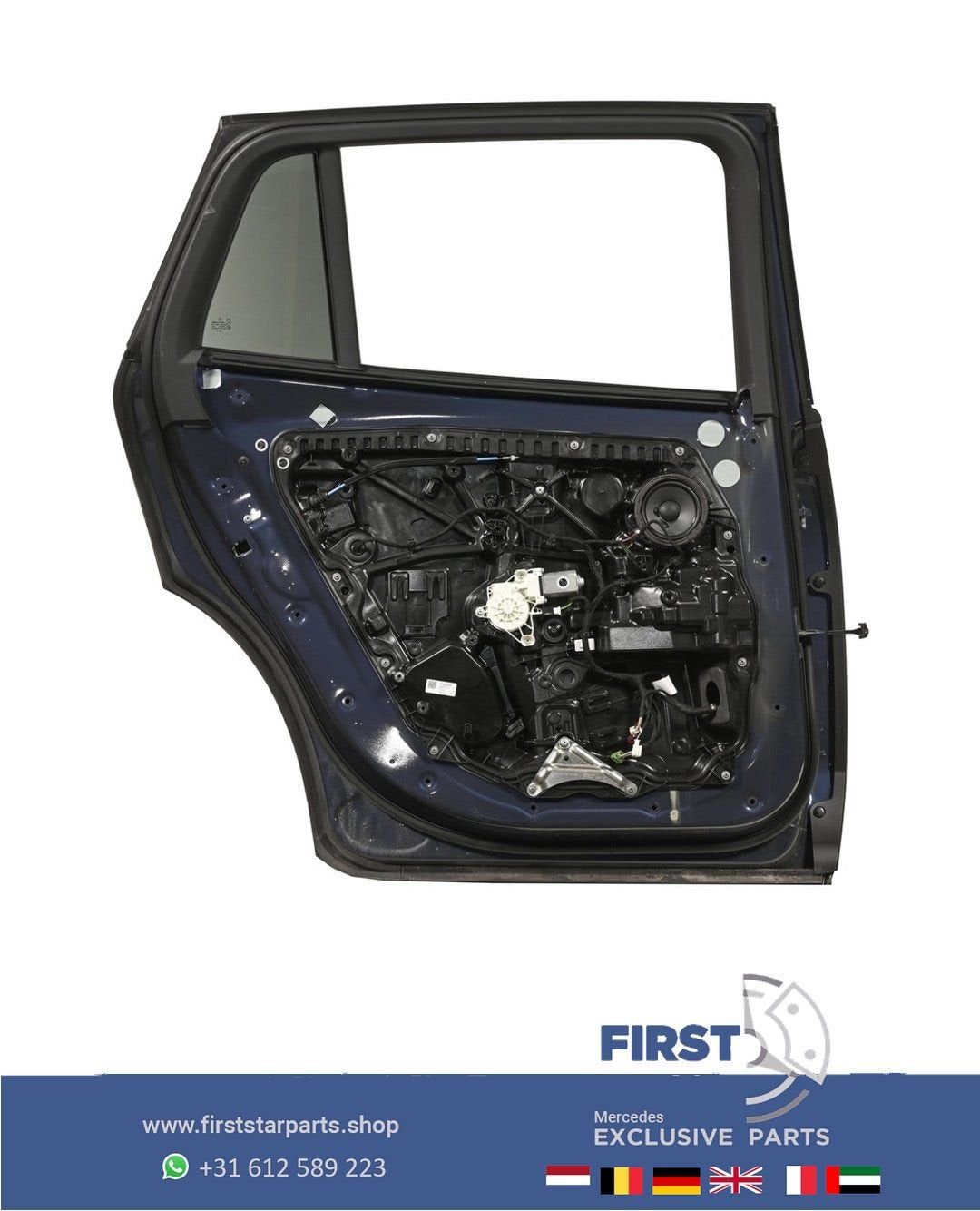 W296 EQS SUV DEUR LINKSACHTER A2967302700 Mercedes X297 EQS, Gebruikt, -, Deur, Ophalen of Verzenden