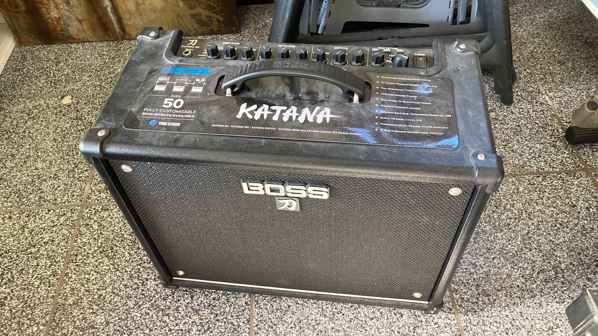 Boss Katana-50 MkII Gitaarversterker (1x12 Combo), Musique & Instruments, Enlèvement, Comme neuf