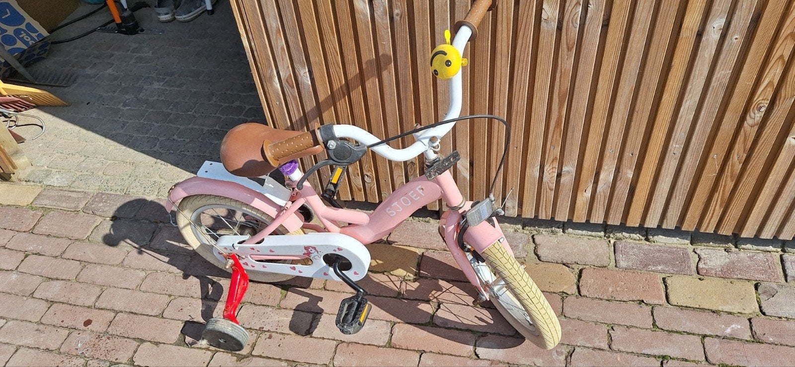 kinderfiets 14inch, Fietsen en Brommers, Ophalen, Gebruikt, Terugtraprem
