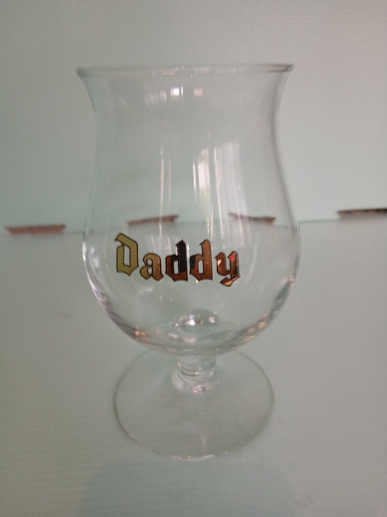 Verre sur pied DUVEL DADDY en parfait état, Enlèvement ou Envoi, Comme neuf, Verre ou Verres, Duvel