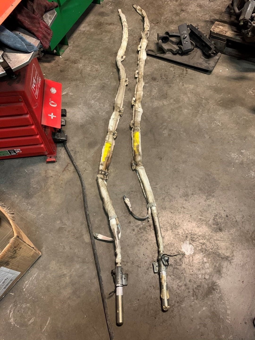 Bmw E60 zij airbags Links + Rechts, -, Utilisé, -, Enlèvement ou Envoi