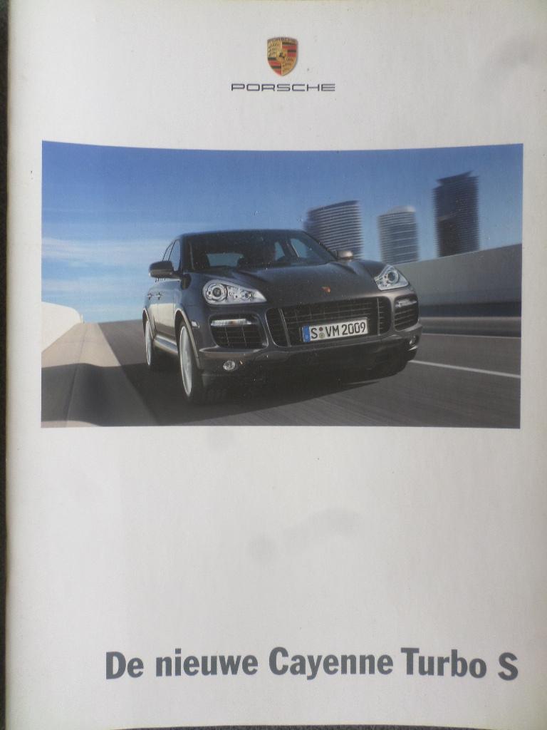 Brochure du Porsche Cayenne Turbo S, Livres, Autos | Brochures & Magazines, Enlèvement ou Envoi, Porsche