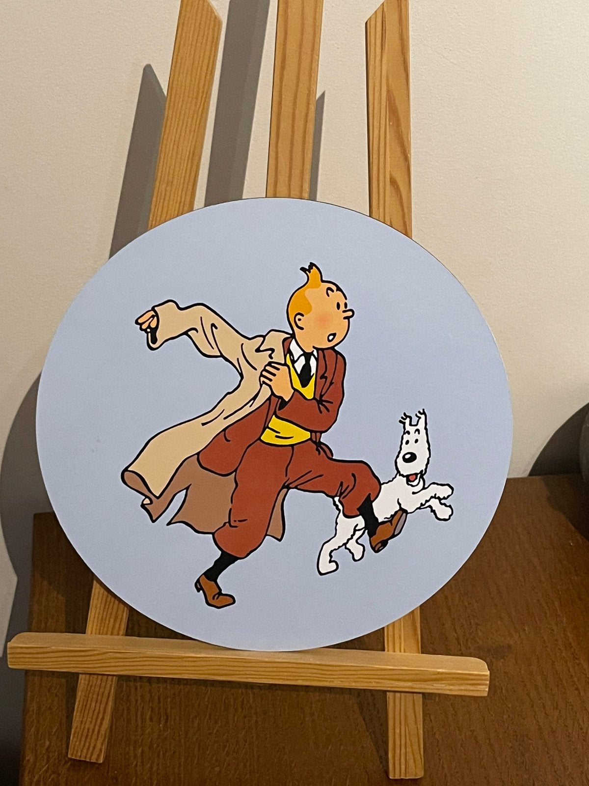 Tintin Kuifje Tim : portrait à suspendre (grand format A000), Envoi, Tintin, Comme neuf, Image, Affiche ou Autocollant