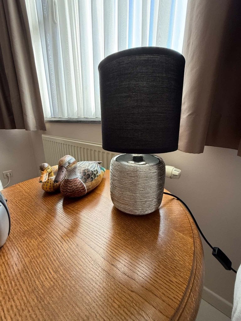 nachtlampje met kap, Ophalen, Gebruikt, Nachtlamp, Glas