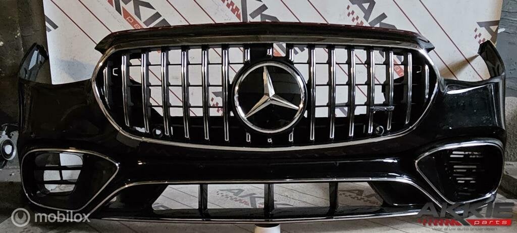 Mercedes S63 AMG bumper diffuser origineel mercedes S63 W223, Auto-onderdelen, Gebruikt, Voor, Ophalen of Verzenden, Bumper