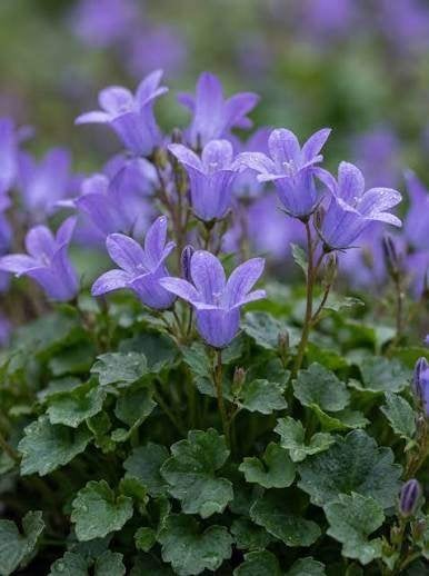 Campanula Portenschlagiana, Enlèvement, Mi-ombre