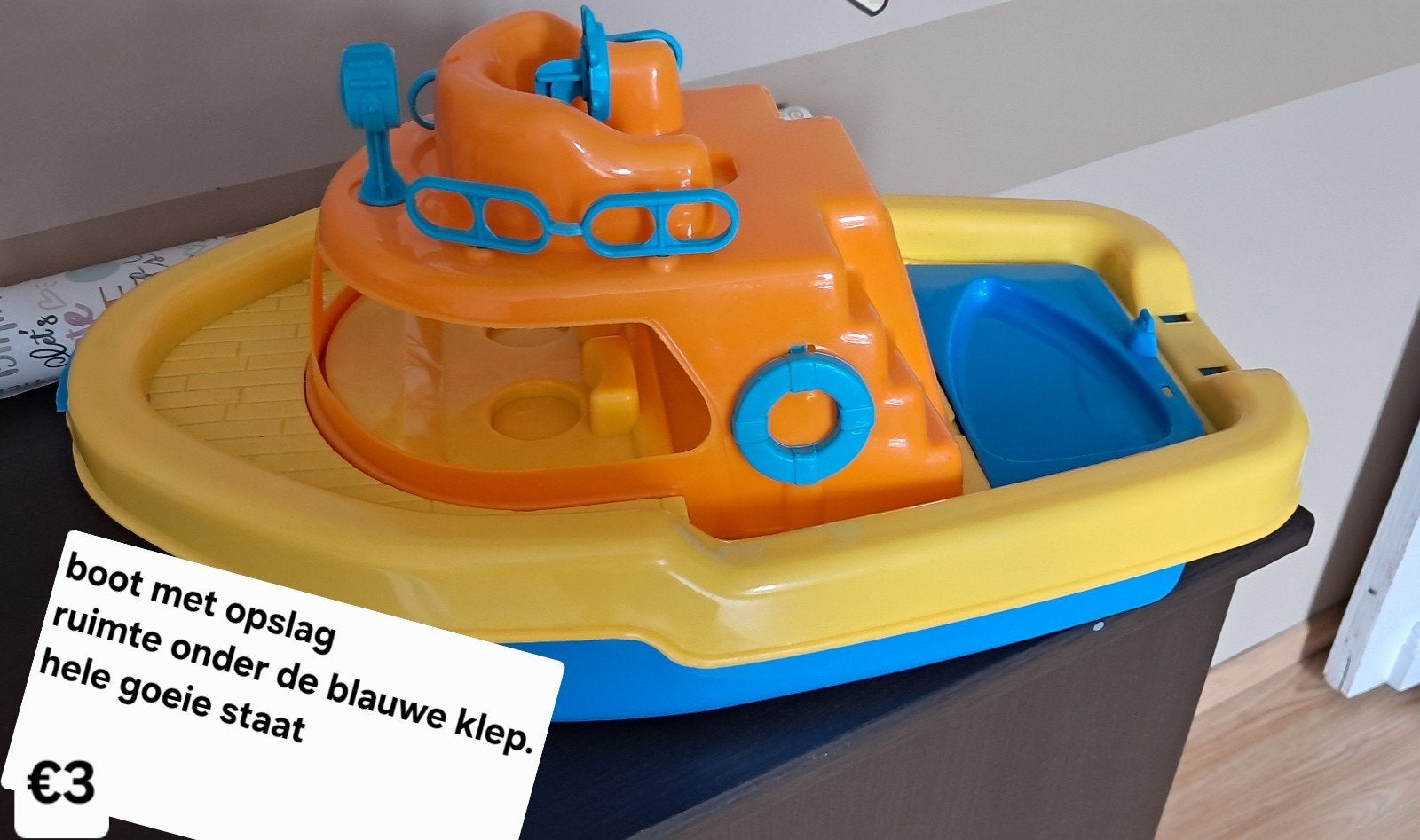 boot voor water of zandbak, Kinderen en Baby's, Speelgoed | Buiten | Zandbakken, Ophalen of Verzenden