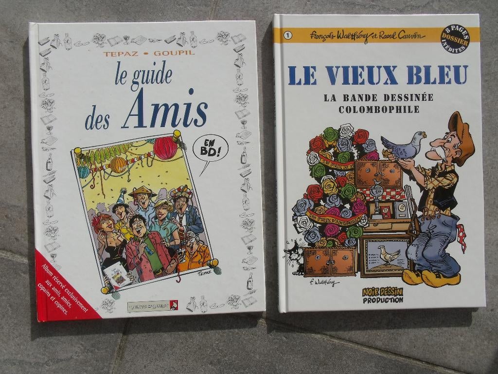 BD colombophile Le Vieux Bleu & le guide des amis 3€ P, Une BD, Enlèvement, Comme neuf