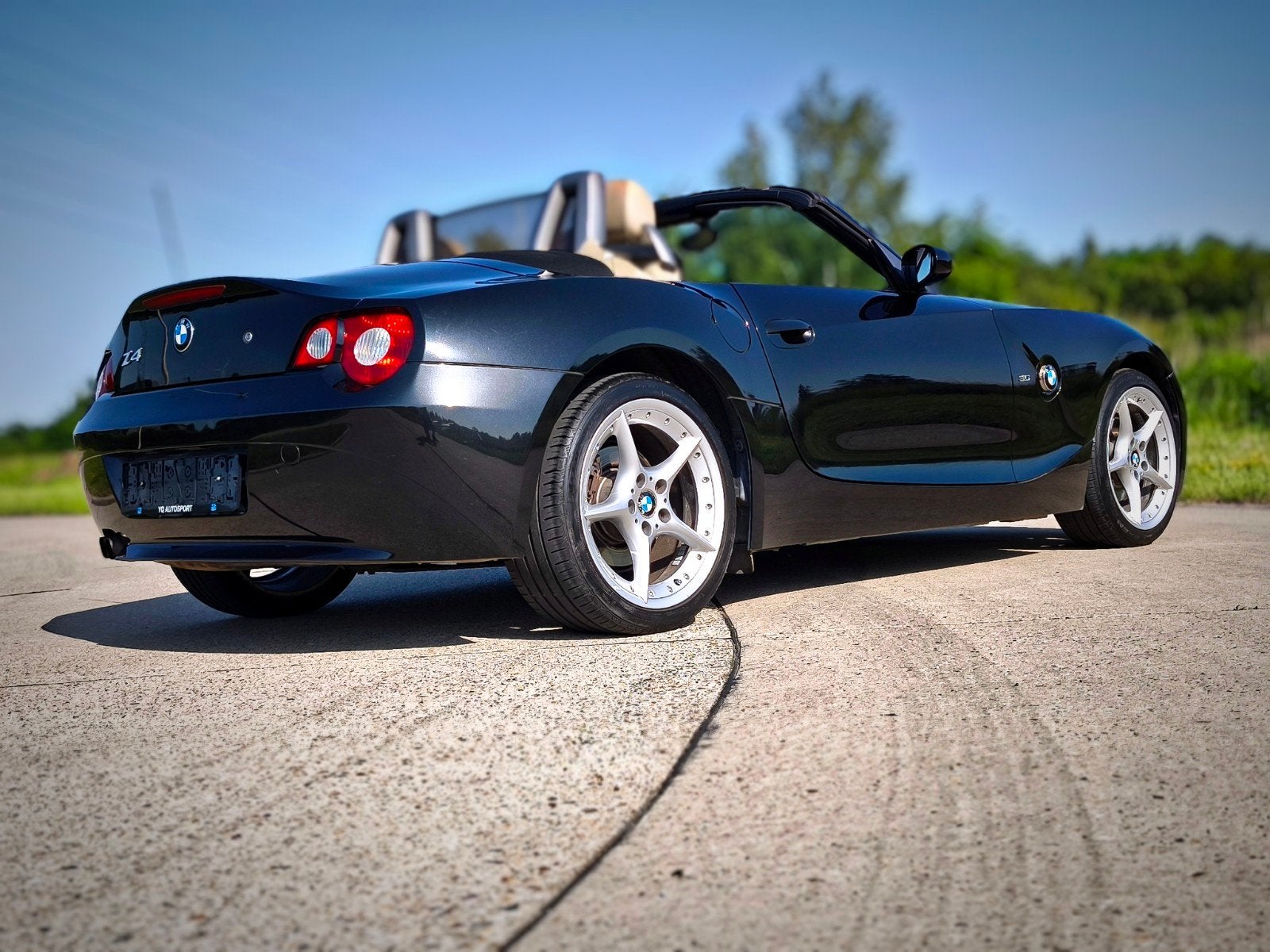 bmw z4 roadster 3.0, Auto's, Automaat, Beige, Cabriolet, Beige