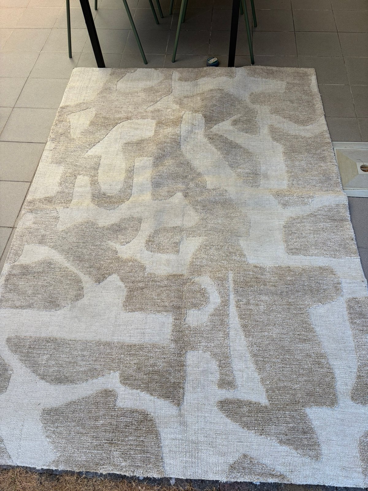 Tapijt, Maison & Meubles, Ameublement | Tapis & Moquettes, Enlèvement, Comme neuf, Beige