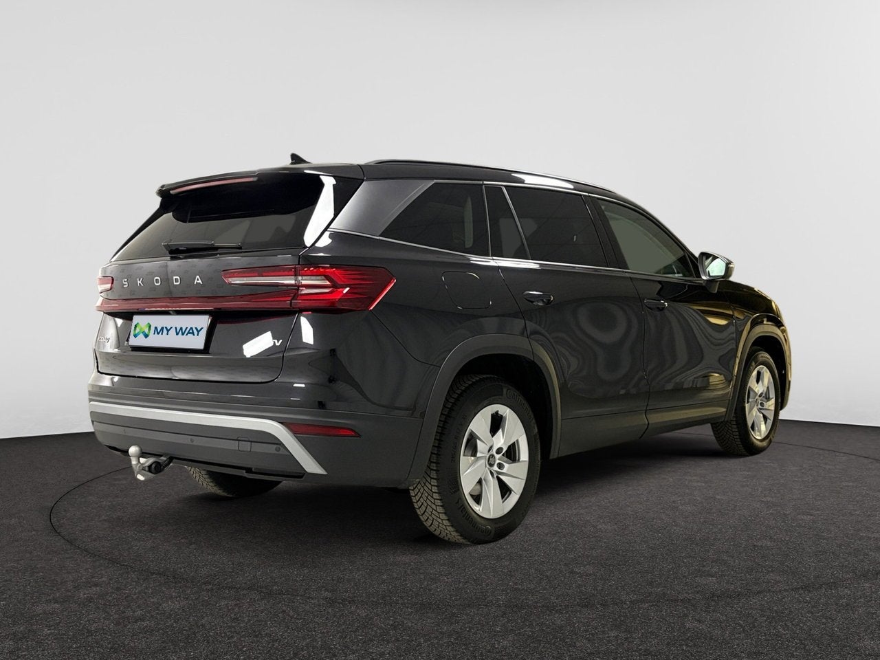 Skoda Kodiaq PHEV Corporate 1,5 TSI iV 110 kW DSG6, Auto's, Automaat, Adaptive Cruise Control, Zwart, 36 g/km