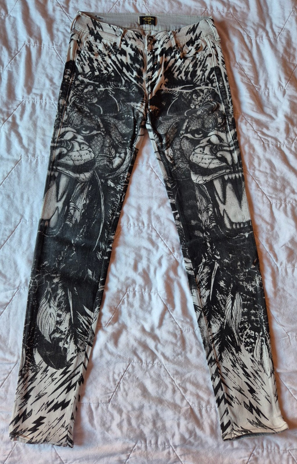 HTC Hollywood trading company unieke broek leeuwenkop, Ophalen of Verzenden