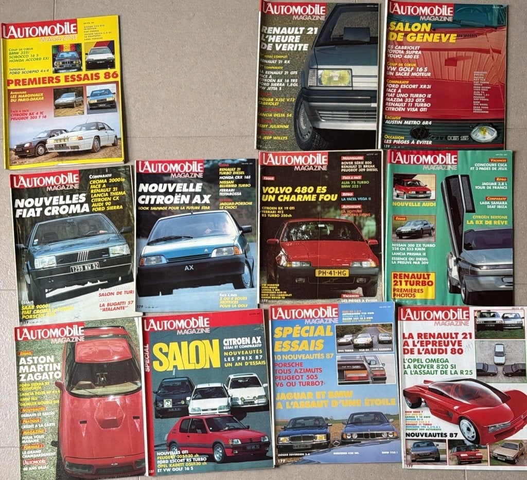 L'Automobile Magazine 1986, Gelezen, Algemeen, L'Automobile Magazine, Ophalen of Verzenden