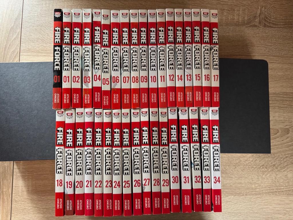 Fire Force manga compleet, Boeken, Complete serie of reeks, Ophalen of Verzenden, Zo goed als nieuw, Japan (Manga)
