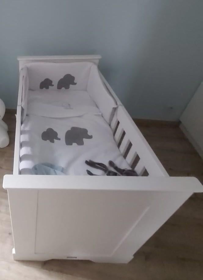 Set babyuitzet merk nattou - olifant (wit- grijs) -, Ophalen, Zo goed als nieuw, Kraamcadeau