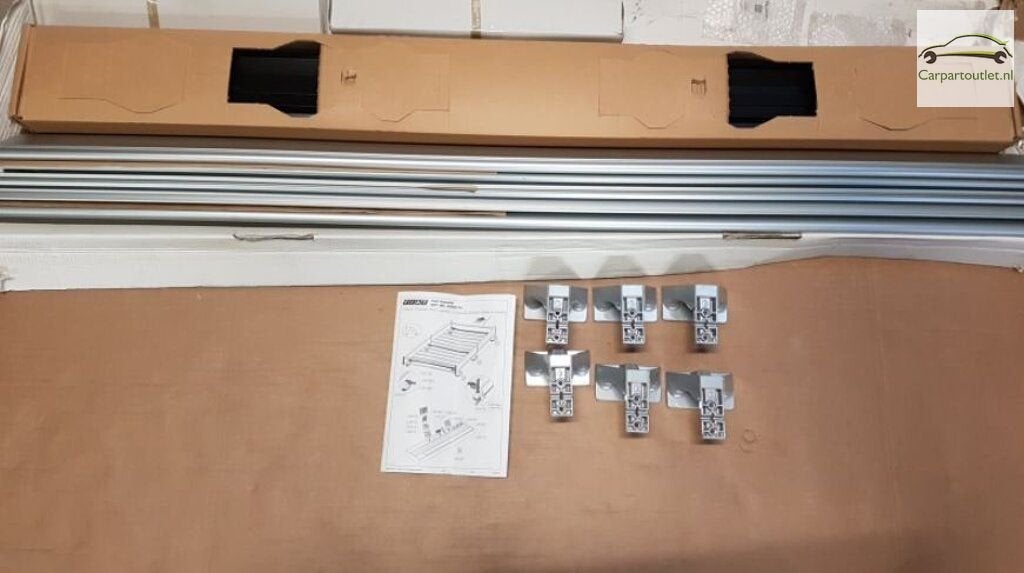 Dakdragers origineel imperiaal Set kofferbak 4 stangen Fiat, Neuf, -, -, -