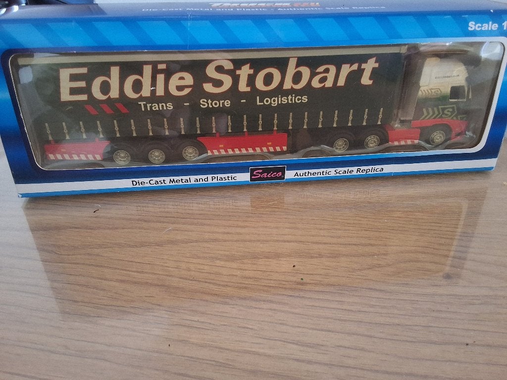 Transporteur de camions Saico, Eddie Stobart, Enlèvement ou Envoi, Neuf, Bus ou Camion