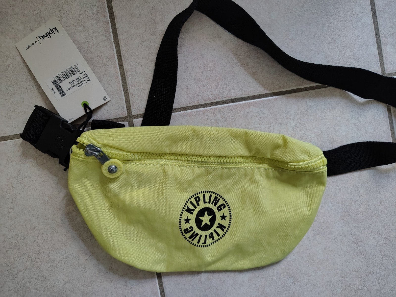 Heuptasje Kipling, Ophalen, Geel, Kipling