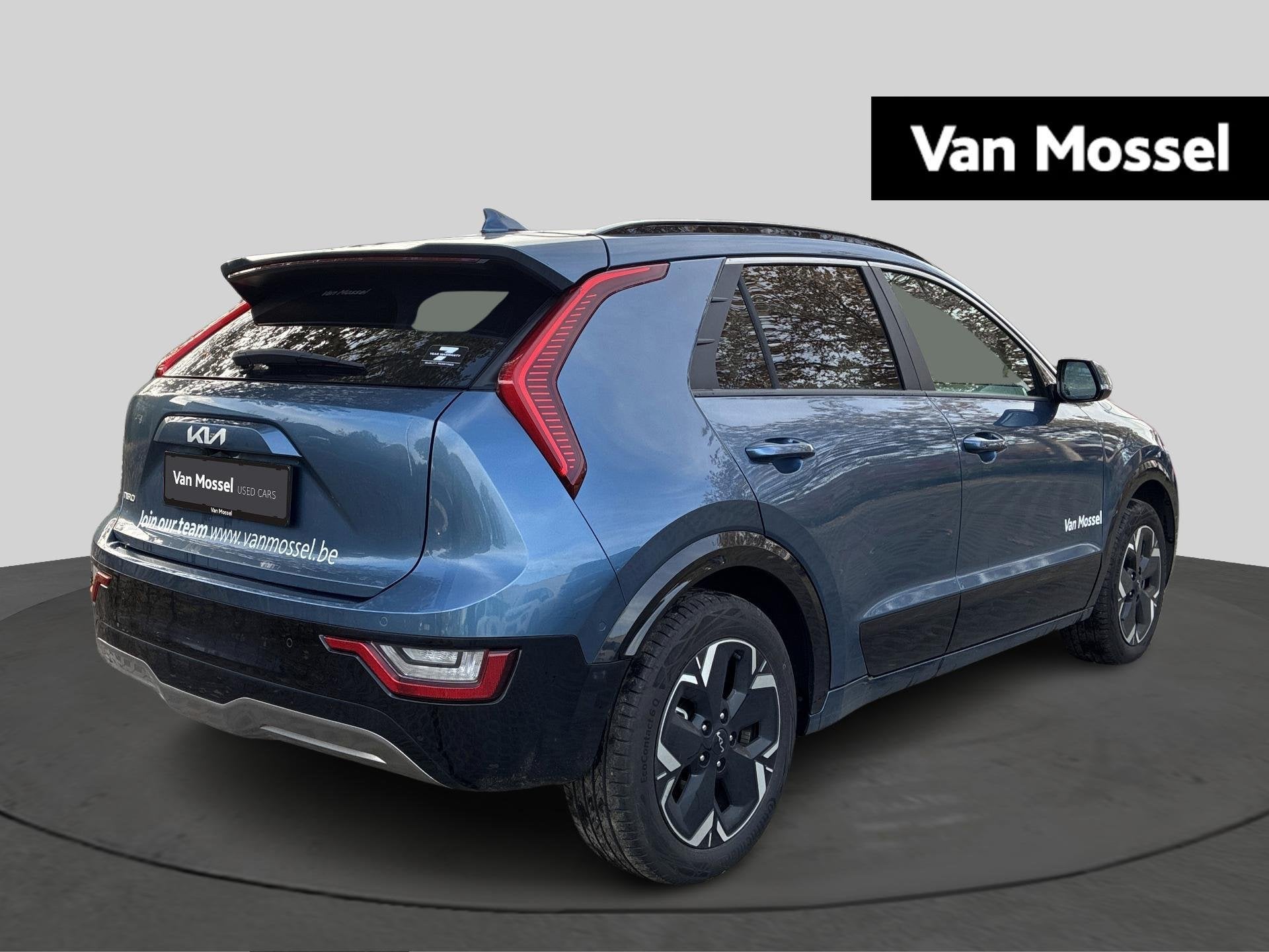 KIA Niro 64,8 kWh Pace, Auto's, Dealer onderhouden, Stof, Gebruikt, Blauw