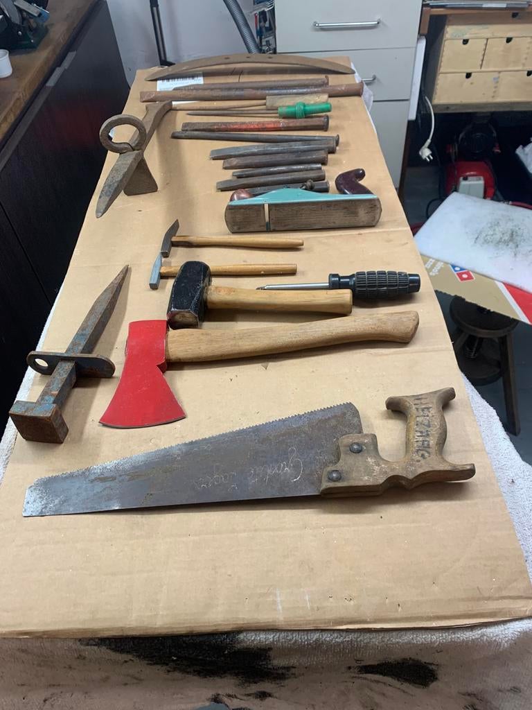 Handgereedschap, Doe-het-zelf en Bouw, Ophalen, Gebruikt