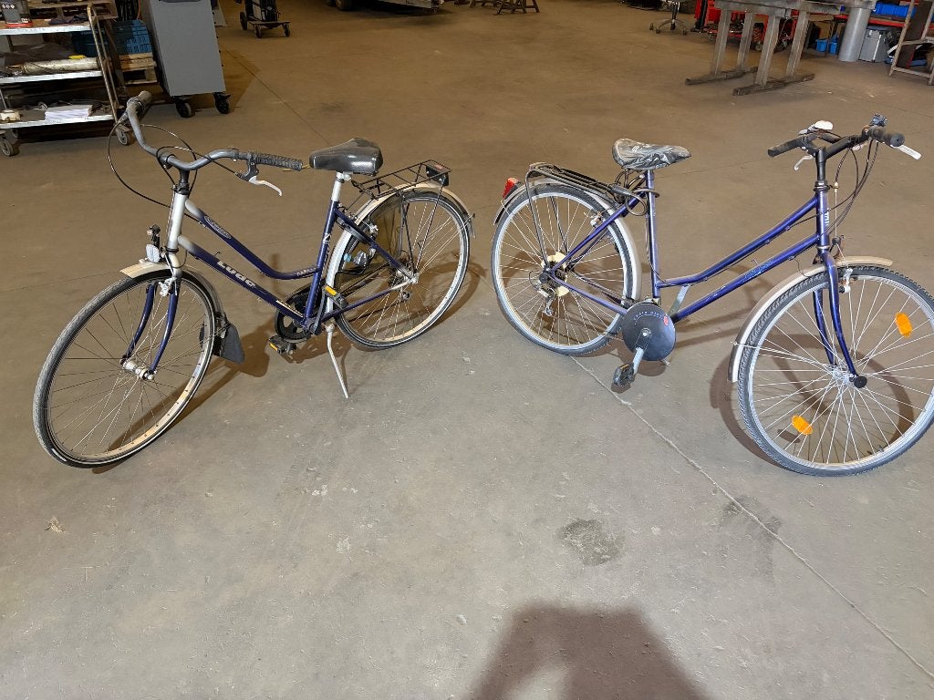 Dames fietsen, Enlèvement, Utilisé