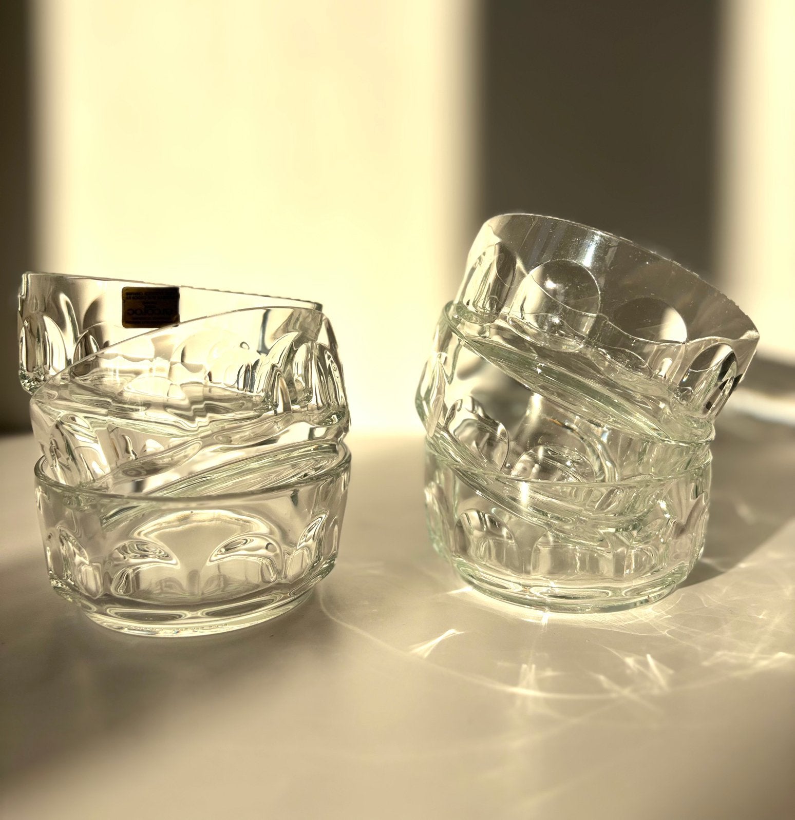 Set van 6 Arcoroc-schaaltjes, Ophalen, Zo goed als nieuw, Vintage
