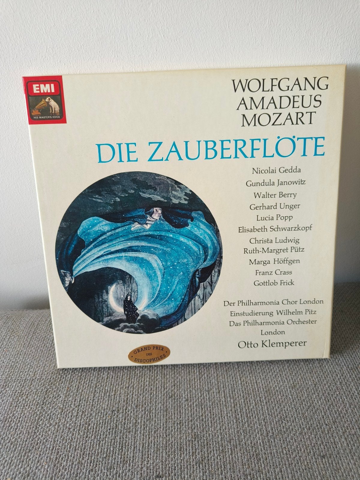 Mozart Die Zauberflöte Klemperer EMI vinyl box set, CD & DVD, Vinyles | Classique, Enlèvement ou Envoi