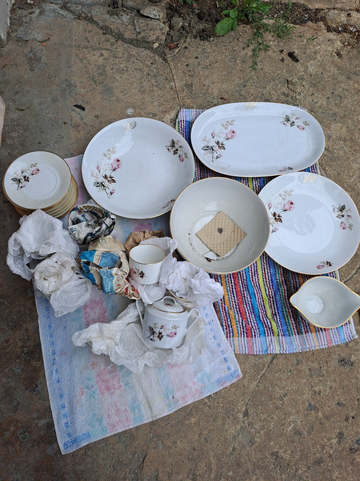 service porcelaine de Limoges, Enlèvement