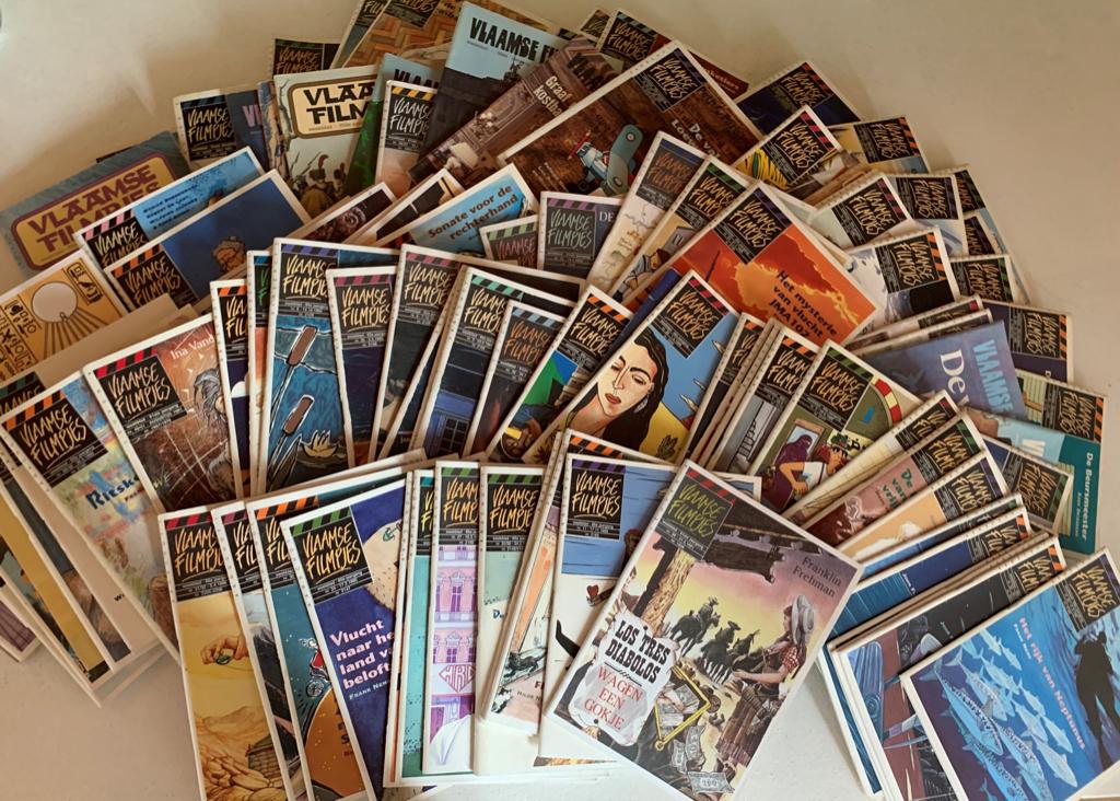 BOEKEN VLAAMSE FILMPJES, Ophalen