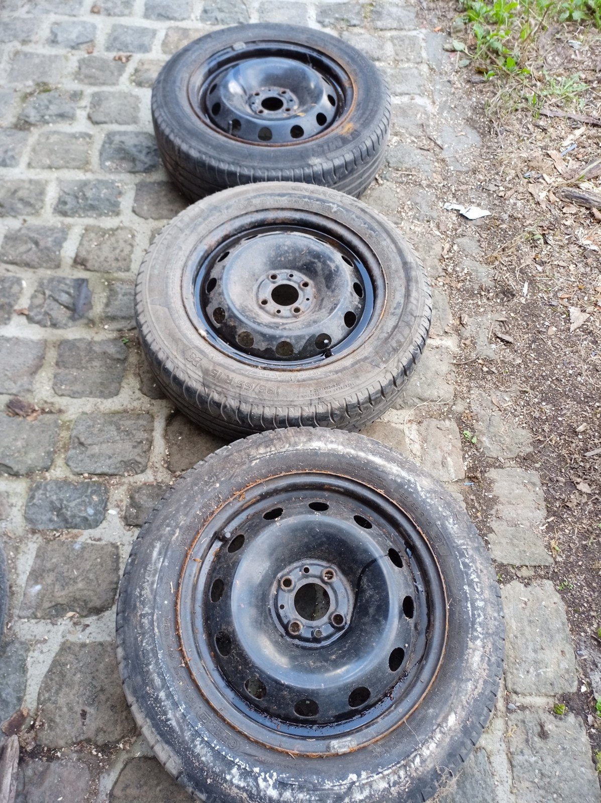 3 jantes Citroen Fiat 15 pouces, Autos : Pièces & Accessoires, Enlèvement, 15 pouces, Pneu(s)