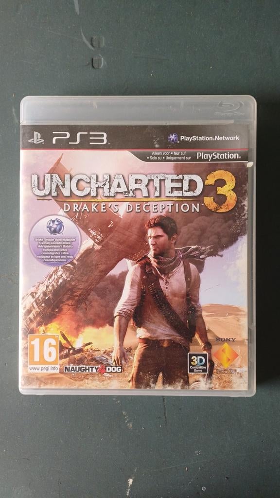 Uncharted 3: Drake's Deception, Games en Spelcomputers, Games | Sony PlayStation 3, Ophalen, Overige genres, Vanaf 16 jaar