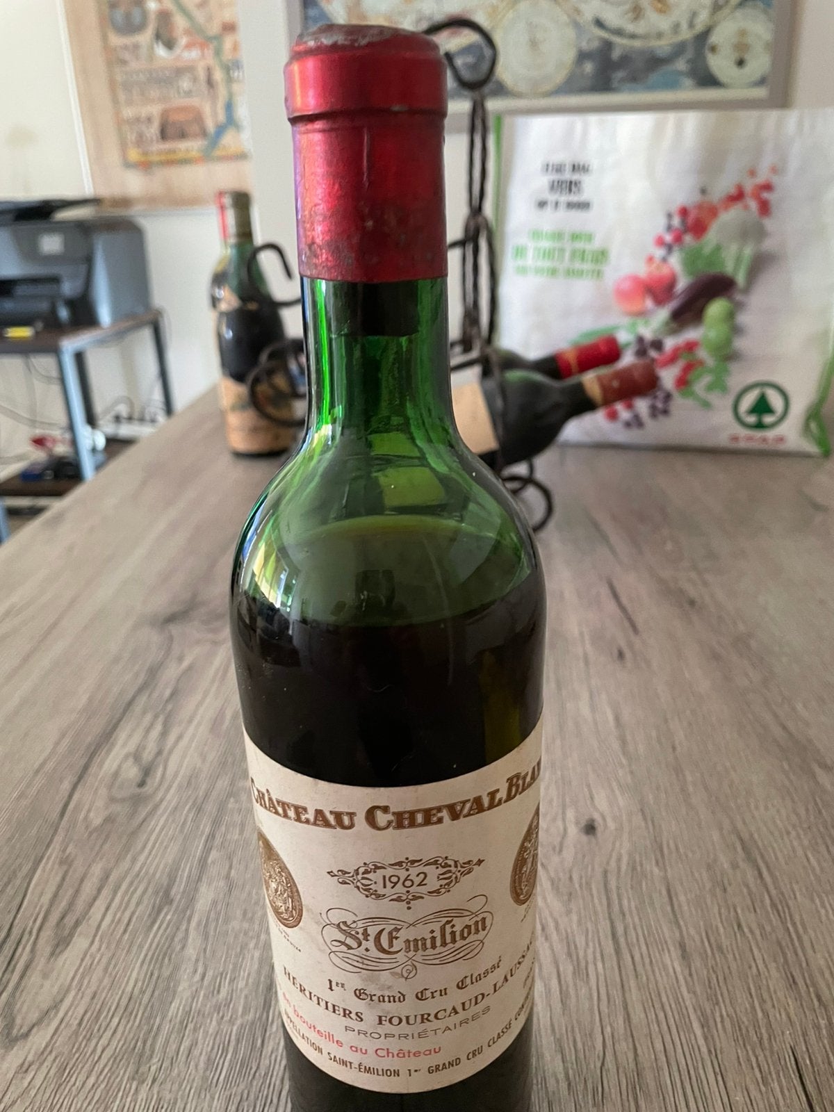 Château Cheval Blanc 1962, Enlèvement, Comme neuf