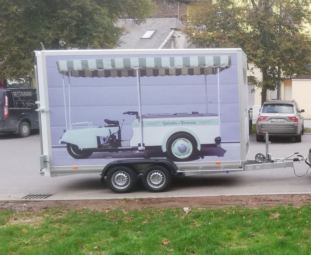 Aanhangwagen met drie wielen, Zakelijke goederen, Horeca | Overige, Ophalen