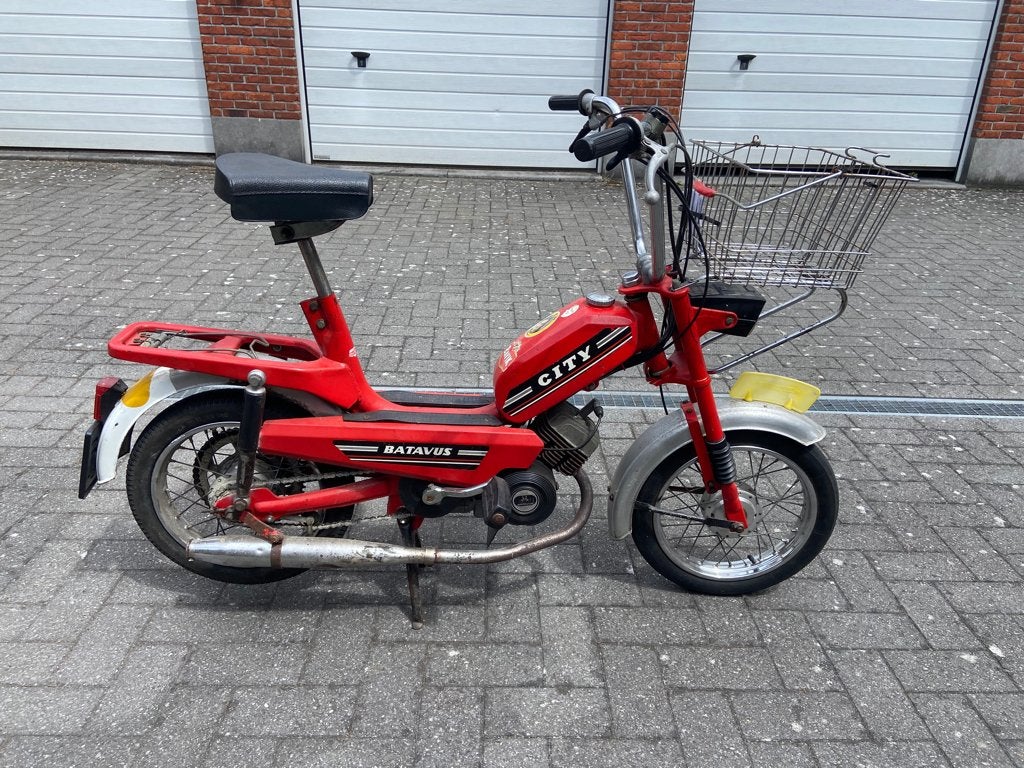 Batavus City Te Koop, Fietsen en Brommers, Brommers | Oldtimers, Ophalen, Batavus, Klasse A (25 km/u), 49 cc