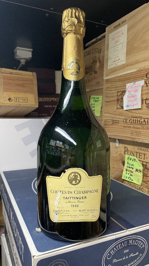 MAGNUM VAN COMTE DE CHAMPAGNE 1996!!!!!!! Zeer zeldzaam, Ophalen of Verzenden, Champagne