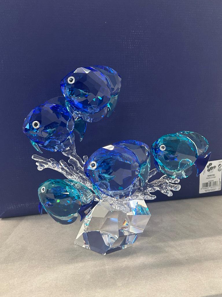 Swarovski Paradise School Vissen, Verzamelen, Swarovski, Nieuw, Figuurtje, Ophalen of Verzenden