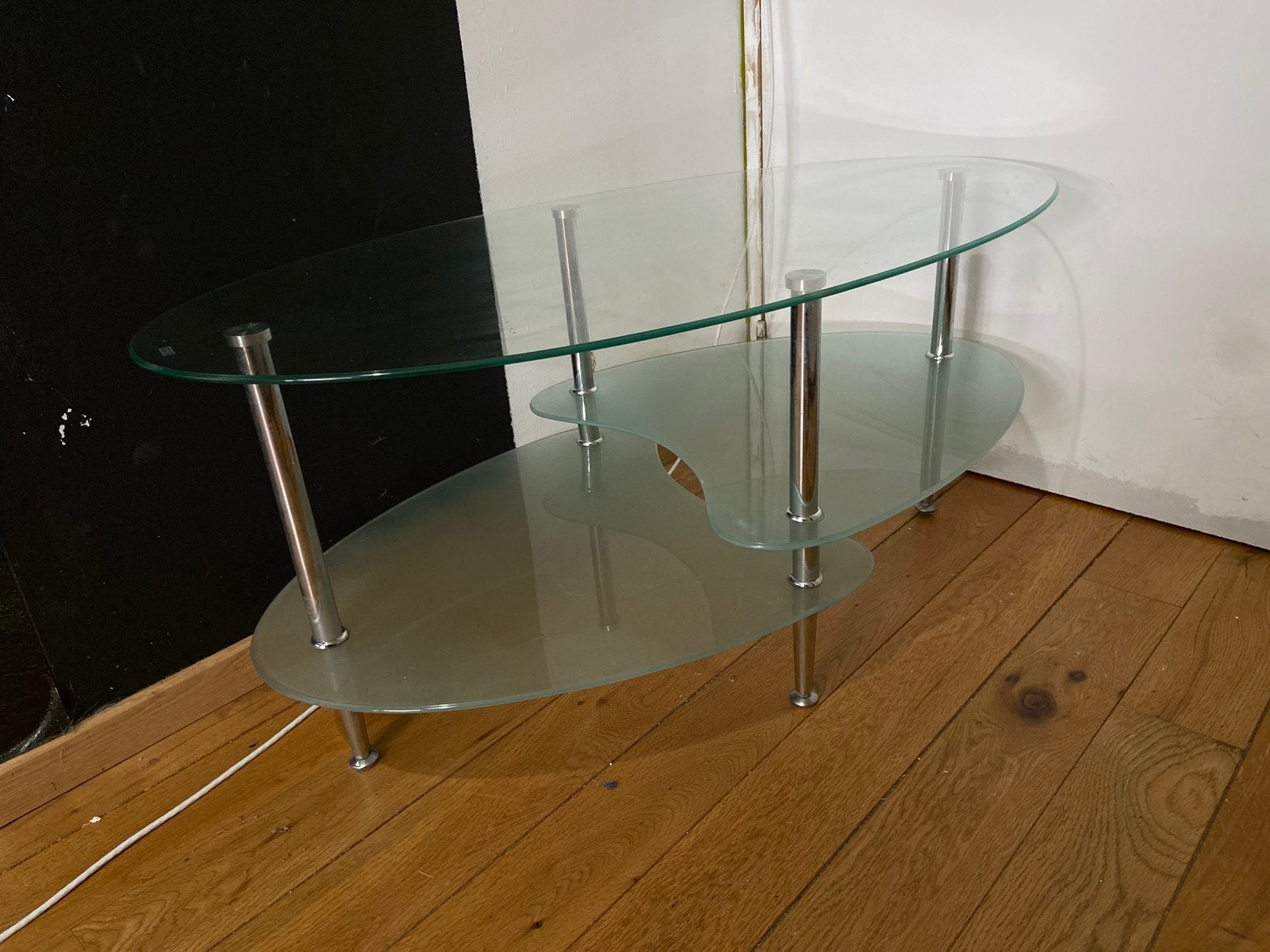 Glazen Tafel, Ophalen, Zo goed als nieuw